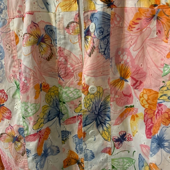 ALFRED DUNNER Jacket Button Up Front, 2 Side Pockets, Lightweight - Picture 7 of 15